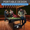 Serenelife 76'' Portable and Foldable Pool Table with Accessory Kit SLPLTB76